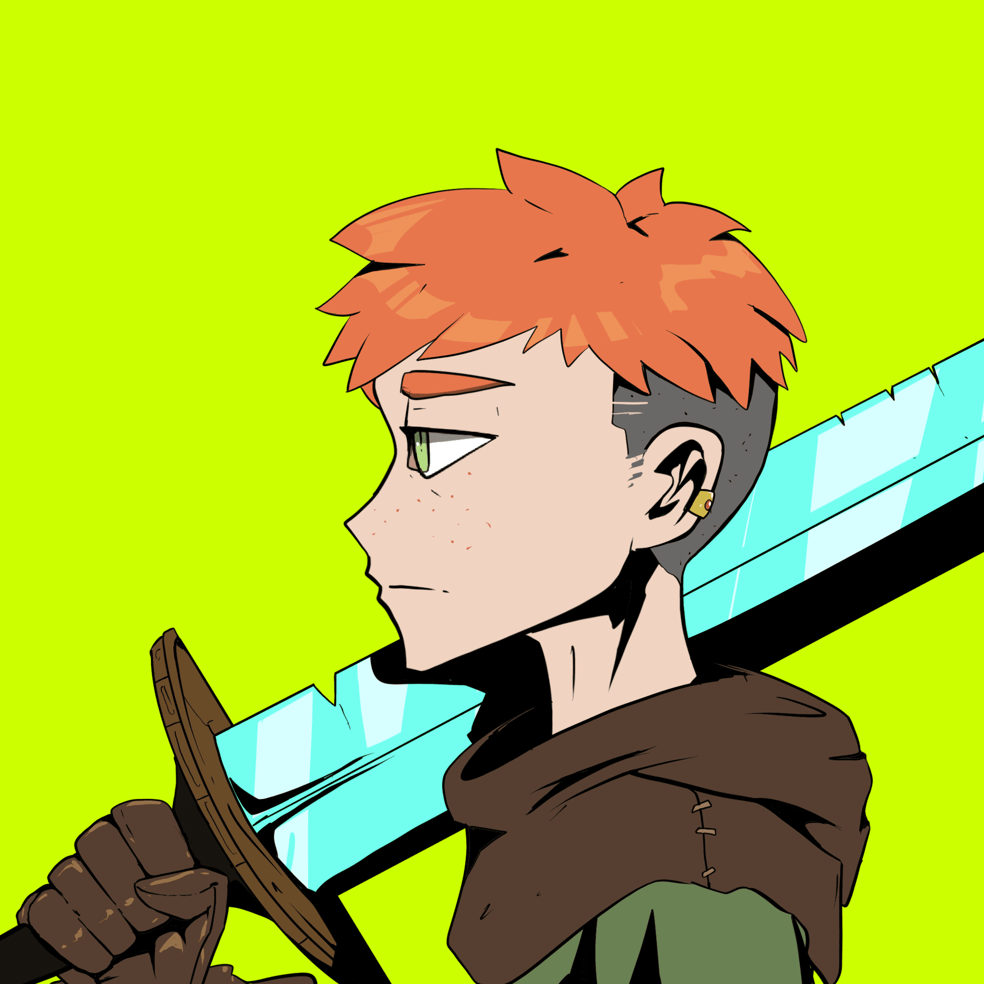 Robby outlaw with sword